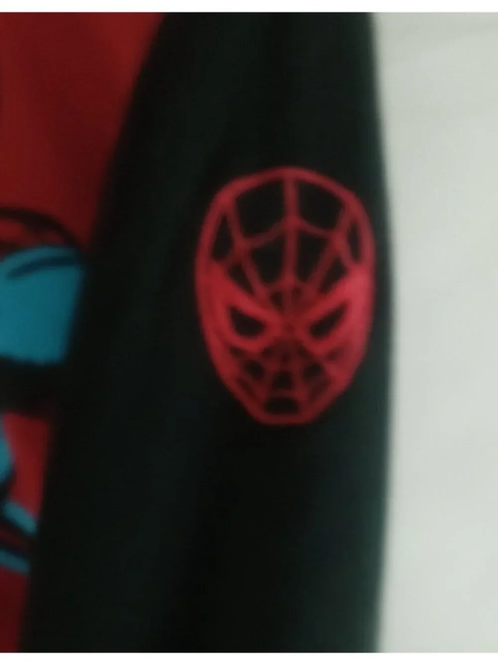 Youth Boys Kids Size 7 Spiderman Plush Hoodie Jacket Full Zip